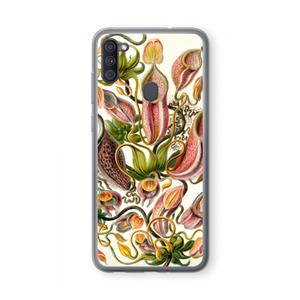 CaseCompany Haeckel Nepenthaceae: Samsung Galaxy A11 Transparant Hoesje