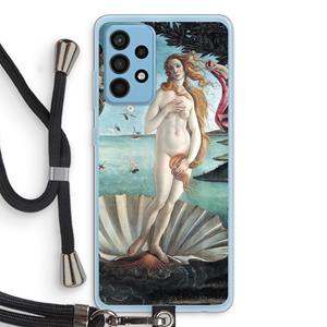 CaseCompany Birth Of Venus: Samsung Galaxy A52 Transparant Hoesje met koord