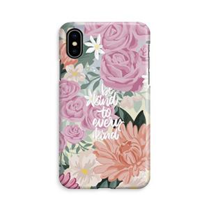 CaseCompany Kindness matters: iPhone Xs Volledig Geprint Hoesje
