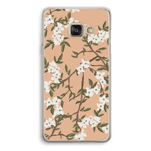 CaseCompany Blossoming spring: Samsung A3 (2017) Transparant Hoesje