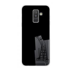 CaseCompany Musketon Painter: Samsung Galaxy A6 Plus (2018) Transparant Hoesje
