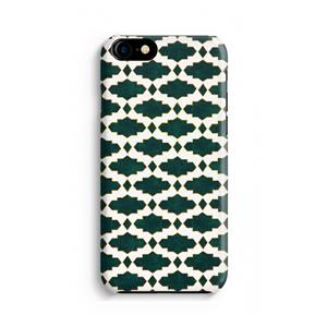CaseCompany Moroccan tiles: Volledig geprint iPhone SE 2020 Hoesje