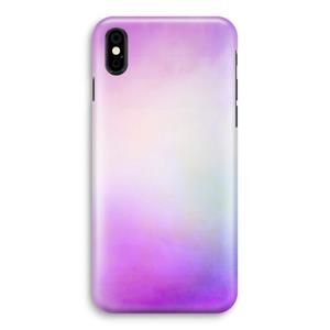 CaseCompany Clouds pastel: iPhone X Volledig Geprint Hoesje