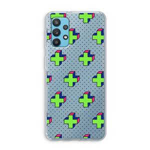 CaseCompany 8-bit N°10: Samsung Galaxy A32 4G Transparant Hoesje