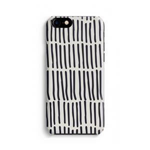 CaseCompany Moroccan stripes: Volledig geprint iPhone SE 2020 Hoesje