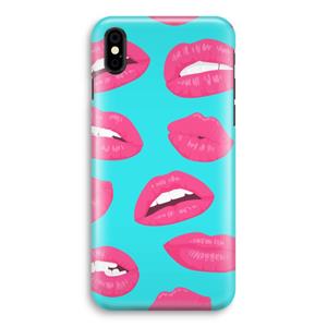 CaseCompany Bite my lip: iPhone X Volledig Geprint Hoesje