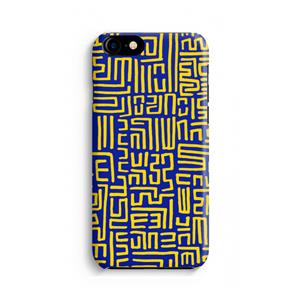 CaseCompany Majorelle Blue Print: Volledig geprint iPhone SE 2020 Hoesje