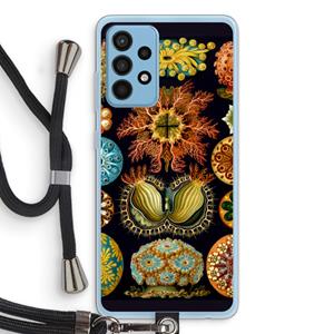 CaseCompany Haeckel Ascidiae: Samsung Galaxy A52 Transparant Hoesje met koord