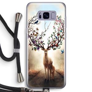 CaseCompany Seasons Change: Samsung Galaxy S8 Transparant Hoesje met koord