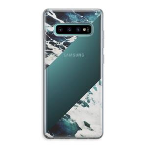 CaseCompany Golven: Samsung Galaxy S10 Plus Transparant Hoesje