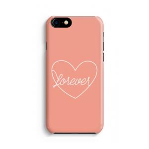 CaseCompany Forever heart: Volledig geprint iPhone SE 2020 Hoesje