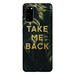 CaseCompany Take me back: Samsung Galaxy S20 Tough Case