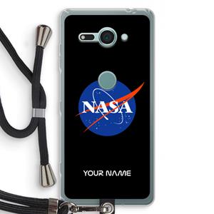 CaseCompany NASA: Sony Xperia XZ2 Compact Transparant Hoesje met koord
