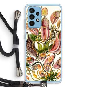 CaseCompany Haeckel Nepenthaceae: Samsung Galaxy A52 Transparant Hoesje met koord