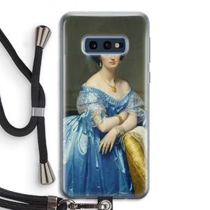 CaseCompany Eleonore: Samsung Galaxy S10e Transparant Hoesje met koord