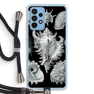 CaseCompany Haeckel Prosobranchia: Samsung Galaxy A52 Transparant Hoesje met koord