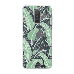 CaseCompany This Sh*t Is Bananas: Samsung Galaxy A6 Plus (2018) Transparant Hoesje