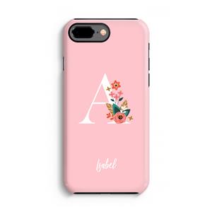 CaseCompany Pink Bouquet: iPhone 7 Plus Tough Case
