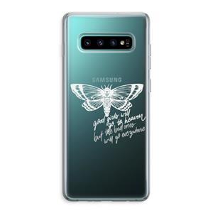 CaseCompany Good or bad: Samsung Galaxy S10 Plus Transparant Hoesje