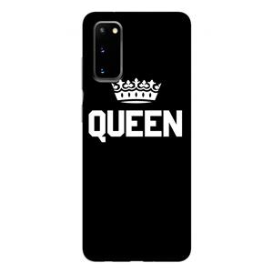 CaseCompany Queen zwart: Samsung Galaxy S20 Tough Case