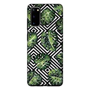 CaseCompany Geometrische jungle: Samsung Galaxy S20 Tough Case