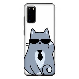 CaseCompany Cool cat: Samsung Galaxy S20 Tough Case