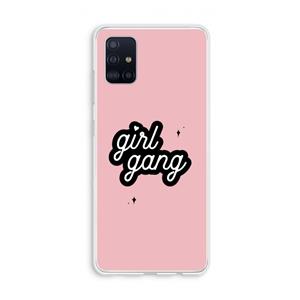 CaseCompany Girl Gang: Galaxy A51 4G Transparant Hoesje