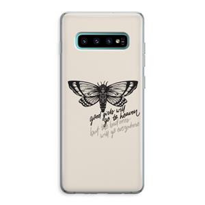 CaseCompany Good or bad: Samsung Galaxy S10 Plus Transparant Hoesje