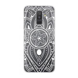 CaseCompany It's Complicated: Samsung Galaxy A6 Plus (2018) Transparant Hoesje