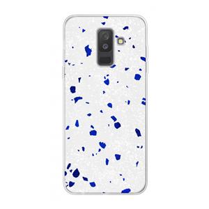 CaseCompany Terrazzo N°5: Samsung Galaxy A6 Plus (2018) Transparant Hoesje