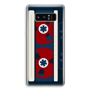 CaseCompany Here's your tape: Samsung Galaxy Note 8 Transparant Hoesje