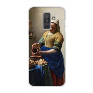 CaseCompany The Milkmaid: Samsung Galaxy A6 Plus (2018) Transparant Hoesje