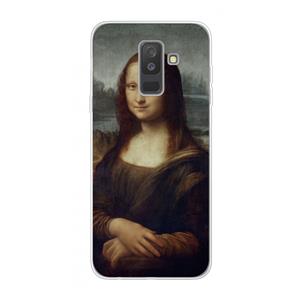 CaseCompany Mona Lisa: Samsung Galaxy A6 Plus (2018) Transparant Hoesje