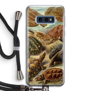 CaseCompany Haeckel Chelonia: Samsung Galaxy S10e Transparant Hoesje met koord