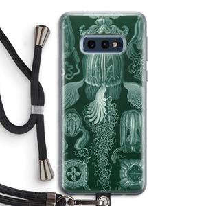 CaseCompany Haeckel Cubomedusae: Samsung Galaxy S10e Transparant Hoesje met koord