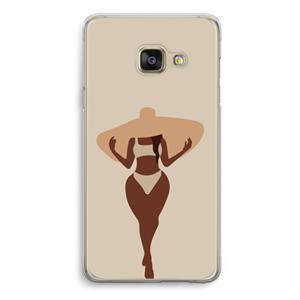 CaseCompany Let's get salty: Samsung A3 (2017) Transparant Hoesje