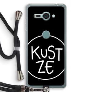 CaseCompany KUST ZE: Sony Xperia XZ2 Compact Transparant Hoesje met koord