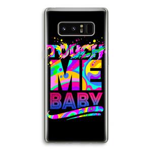 CaseCompany Touch Me: Samsung Galaxy Note 8 Transparant Hoesje