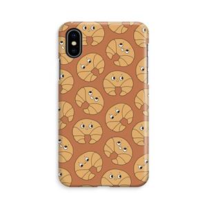 CaseCompany Croissant: iPhone Xs Volledig Geprint Hoesje