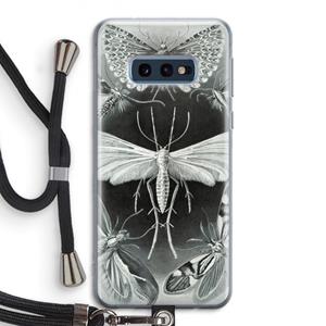 CaseCompany Haeckel Tineida: Samsung Galaxy S10e Transparant Hoesje met koord