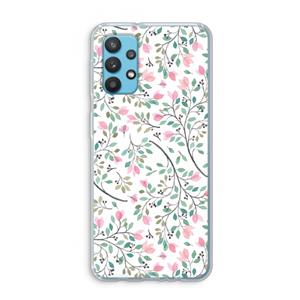 CaseCompany Sierlijke bloemen: Samsung Galaxy A32 4G Transparant Hoesje