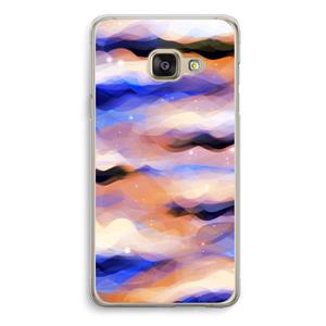 CaseCompany Donkere Wolken: Samsung A3 (2017) Transparant Hoesje