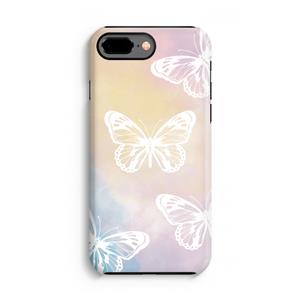 CaseCompany White butterfly: iPhone 7 Plus Tough Case