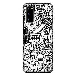 CaseCompany Vexx Mixtape #2: Samsung Galaxy S20 Tough Case