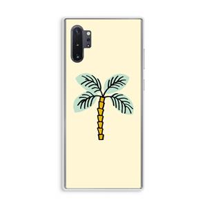 CaseCompany Palmboom: Samsung Galaxy Note 10 Plus Transparant Hoesje
