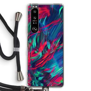 CaseCompany Pilgrims Of The Sea: Sony Xperia 1 III Transparant Hoesje met koord