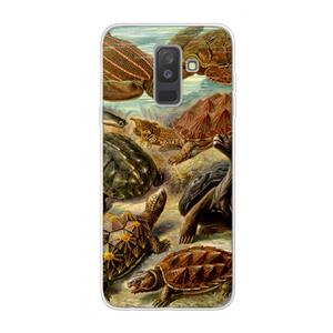 CaseCompany Haeckel Chelonia: Samsung Galaxy A6 Plus (2018) Transparant Hoesje