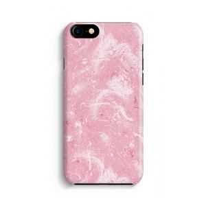 CaseCompany Abstract Painting Pink: Volledig geprint iPhone SE 2020 Hoesje