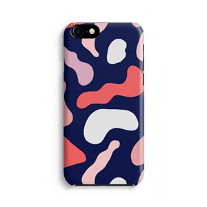 CaseCompany Memphis Shapes Pink: Volledig geprint iPhone SE 2020 Hoesje