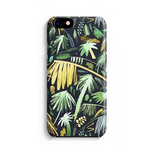 CaseCompany Tropical Palms Dark: Volledig geprint iPhone SE 2020 Hoesje